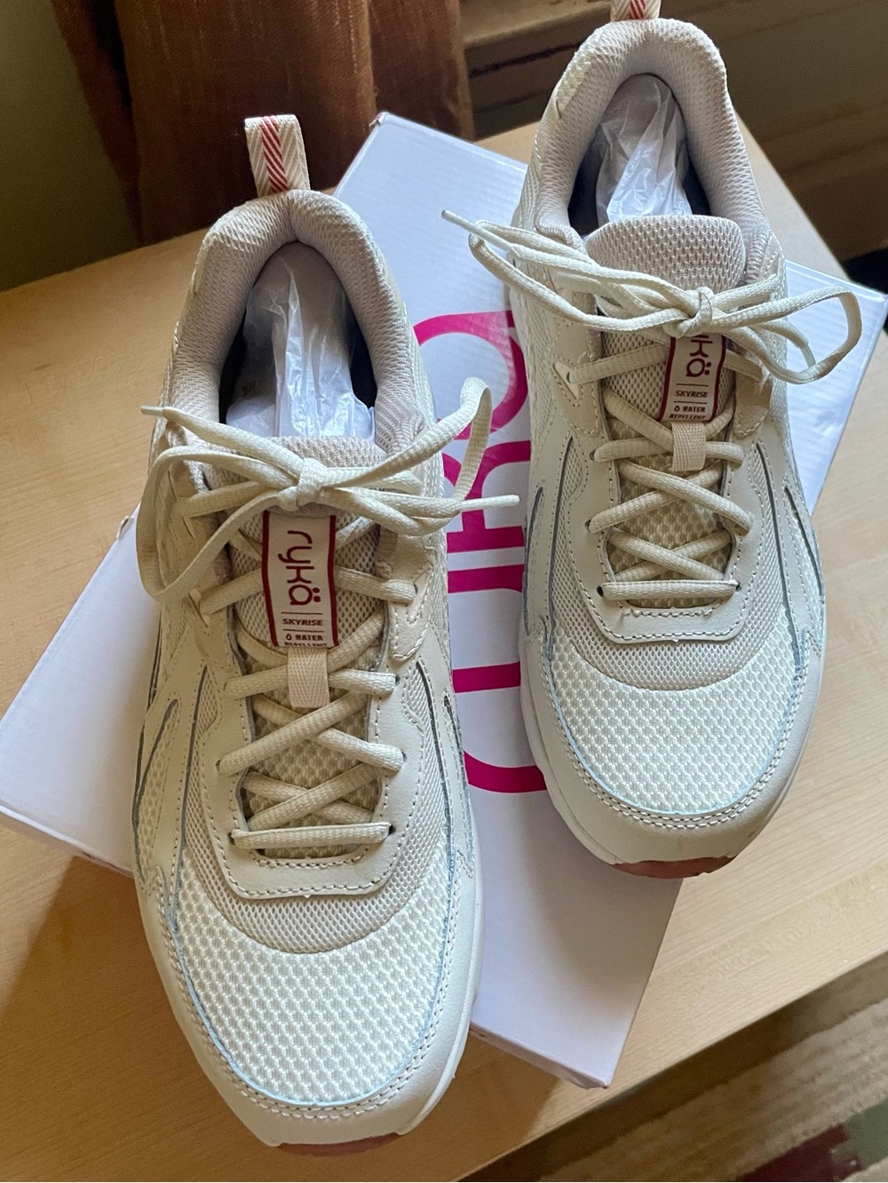 RYKA Terra Taupe Skywalk Lace-Up Sneaker - Picture 2 of 7